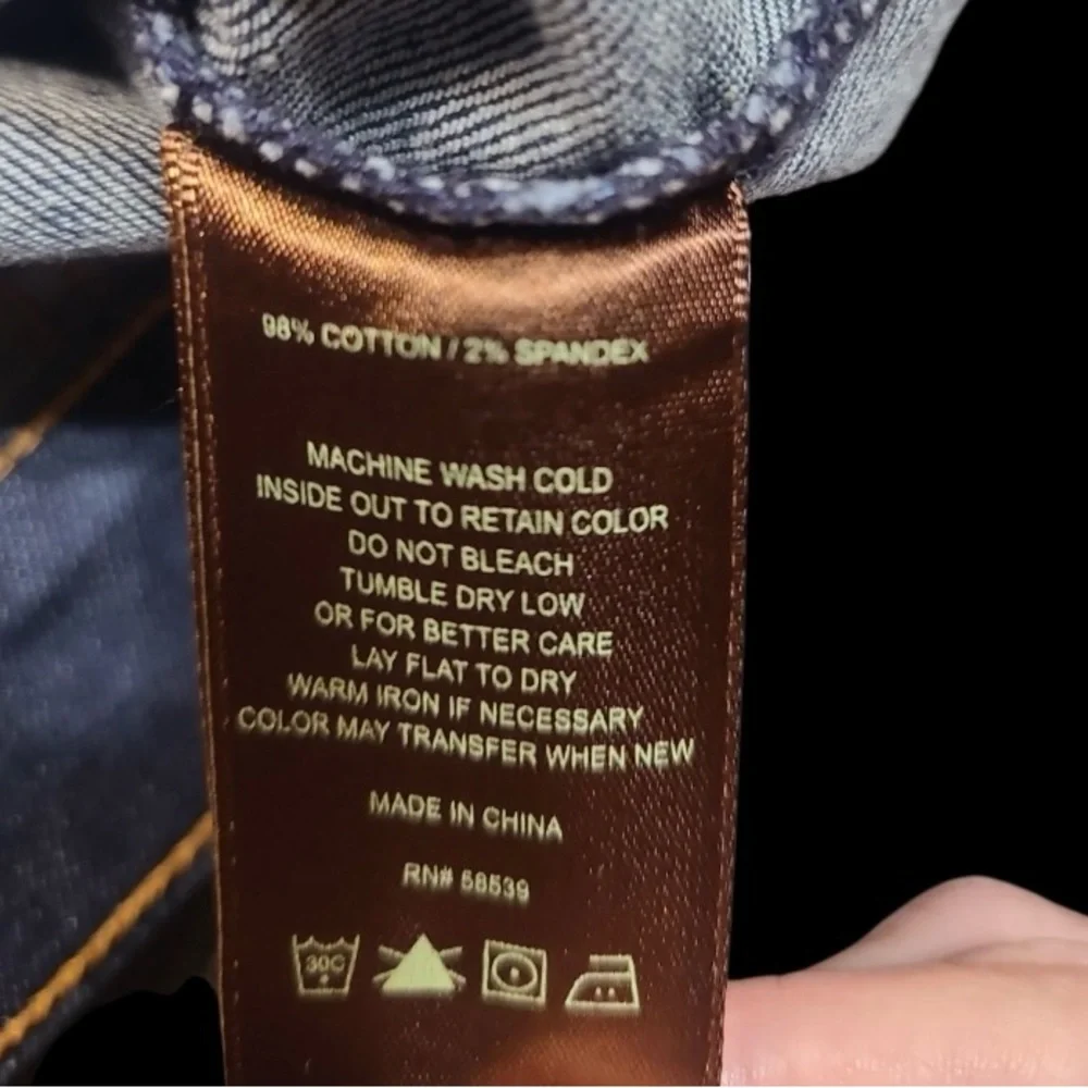 Kut from the Kloth Indigo Jean Jacket - Picture 3 of 3